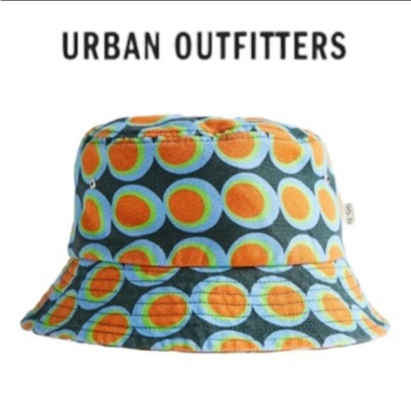 NEW Urban Outfitters UO Blake Printed Bucket Cap Hat - Picture 1 of 3